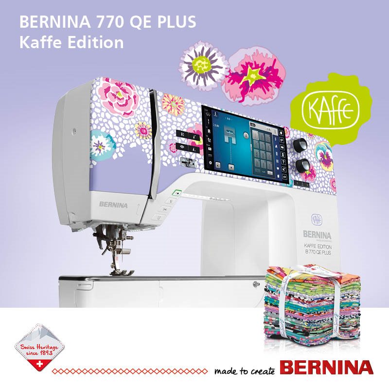 Bernina 770 QE PLUS Kaffe Edition