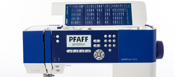 PFAFF ambition 610, IDT